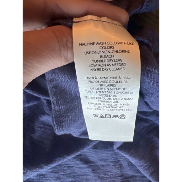 Free People Aria trapeze tunic top Blue Depth size XS NWT $68 Msrp - Picture 5 of 6